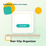 Kids Hair Clip Organizer