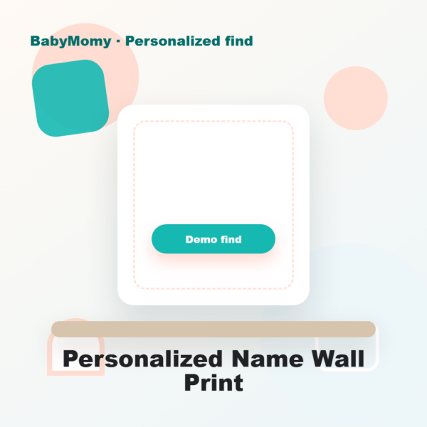 Personalized Name Wall Print