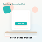 Birth Stats Poster
