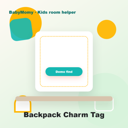 Backpack Charm Tag