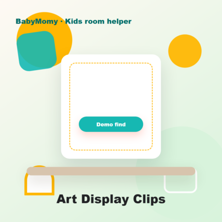 Kids Art Display Clips