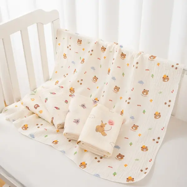 Soft Cotton Baby Blanket - Swaddle Wrap