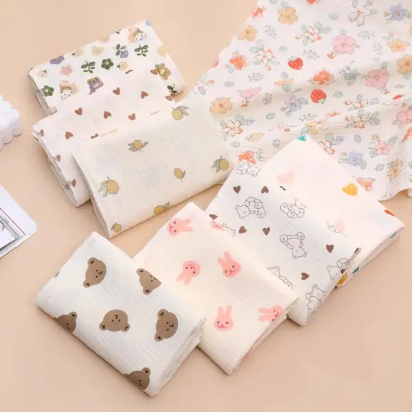 Soft Cotton Baby Blanket - Swaddle Wrap