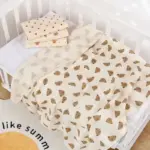 Soft Cotton Baby Blanket - Swaddle Wrap