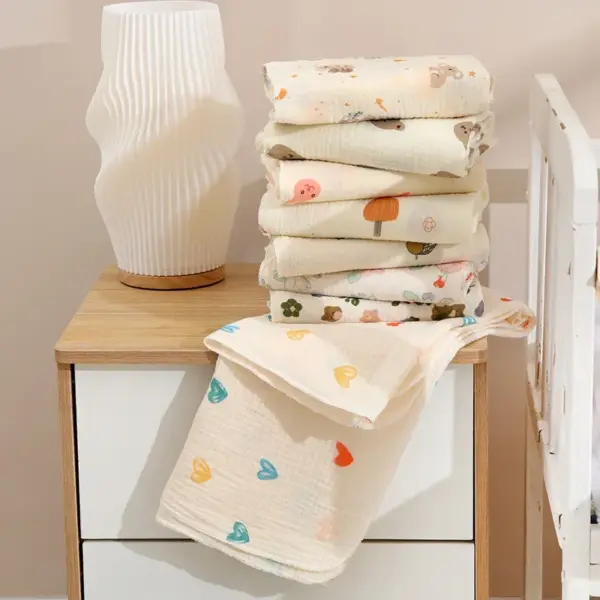 Soft Cotton Baby Blanket - Swaddle Wrap