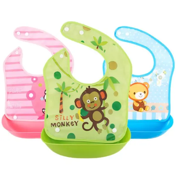 Soft Cotton Cotton Baby Bib #2 - Feeding Essential