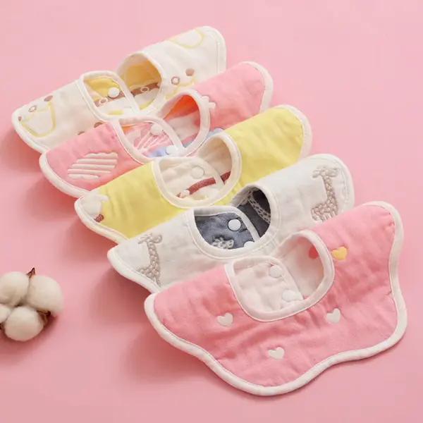 Cozy Cotton Baby Bib - Feeding Essential