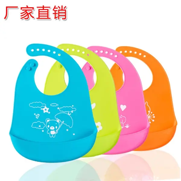 Soft Cotton Cotton Baby Bib - Feeding Essential