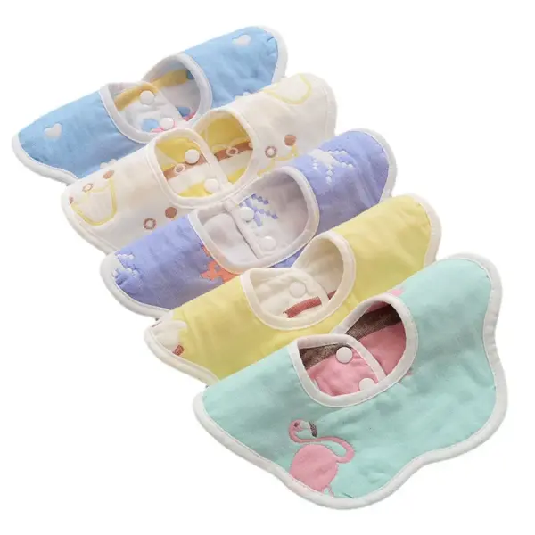 Cozy Cotton Baby Bib - Feeding Essential