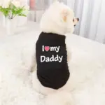 Letter Print Papa T-Shirt - Dad Gift Top