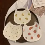 Playful Cotton Baby Bib - Feeding Essential