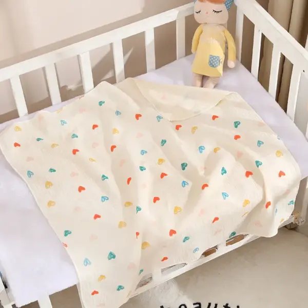 Soft Cotton Baby Blanket - Swaddle Wrap