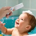 Baby Grooming Kit & Healthcare Set - 7-in-1 Newborn Essentials with Nail Clipper, Hair Brush, Comb, Finger Toothbrush