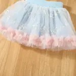 Baby Girl Summer Floral Lace Skirt Girl Sweet Versatile Short Skirt