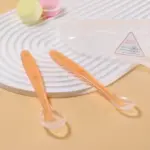 2 Pcs Baby Silicone Spoon Learning Spoon Set Stars Tableware Kids Soft Silicone Feeding Spoon Training Baby Reborn Silicone