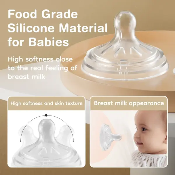 Baby Bottle 150/240/330ML Newborn PP Bottles Anti-Choke Anti-flatulence Milk Feeding Bottles Infant BPA Free