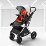 Baby stroller luxury High landscape design 2 in 1 shock absorption stroller baby Newborn Pram Two Way Stroller fold Pushchair
