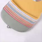 1/2pcs Food Grade Silicone Baby Eating Bibs Easy to Clean Baby Bibs Drool Towels Waterproof Children Silicone Drool Bibs