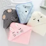 80*80cm/ Cartoon Baby Bath Towel Body Hooded Polyester Fiber Baby Bathrobe Newborn Swaddling Girl and Boy Baby Blanket