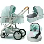 baby stroller 3 in 1with car seat,luxury baby carriage two-way stroller shock absorber for newborn trolley pushchair foldable