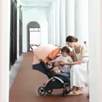 High view lightweight stroller Can sit or lie down Shock absorbing foldable pocket stroller Luxury Trolley Pushchai