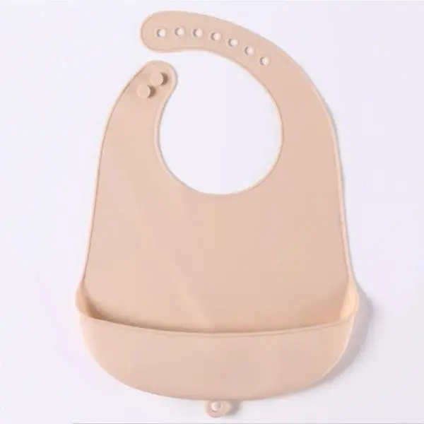 Baby meal-wearing bib silicone children's waterproof bib for feeding purpose, an anti-fouling device for meals