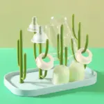 Baby Bottle Drying Rack PP Portable Milk Bottle Drainer Pacifier Dryer Baby Care Tools Feeding Bottle Drying Shelves