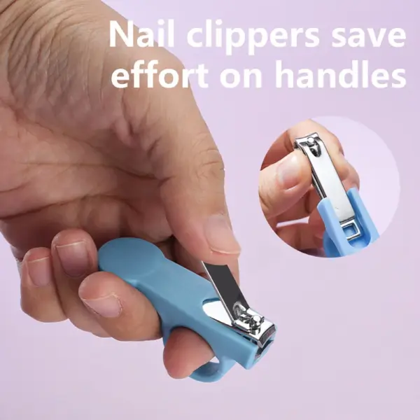 Baby Grooming Kit 6-Piece, Anti-Pinch Nail Clipper, Soft Hair Brush, Newborn Daily Care Comb, Great Helper for Mom